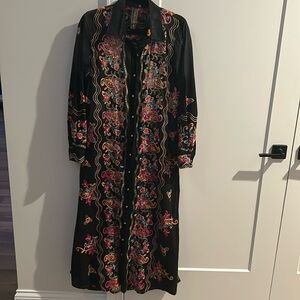 EUC Aratta Long Duster/Dress (sz med)